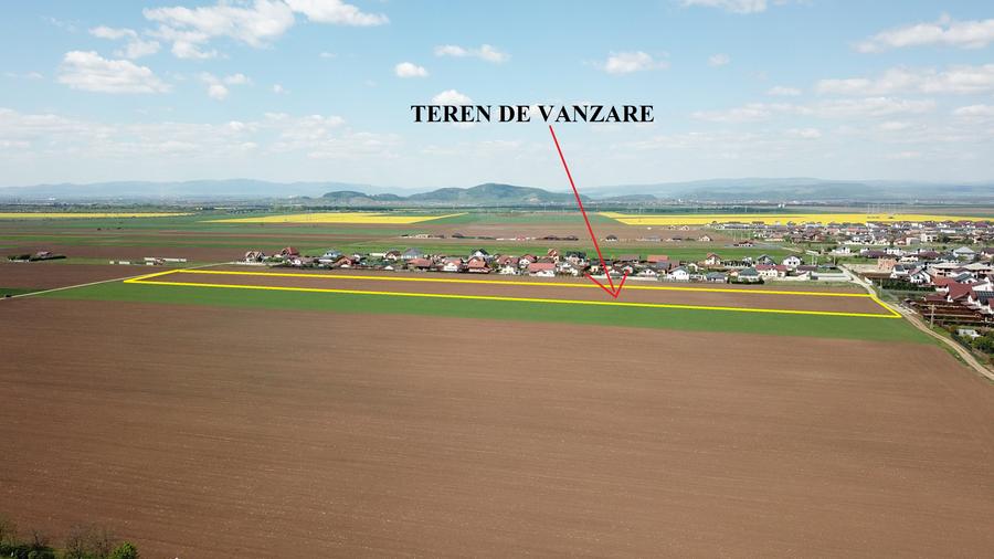 Teren Construcții extravilan de 29200 mp, în Tărlungeni