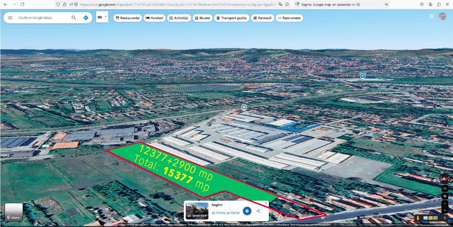 Teren Construcții intravilan de 15277 mp, în Ierbuș