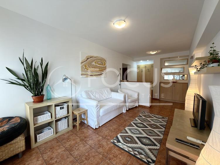Apartament cu 2 camere semidecomandat, mobilat în Dorobanți