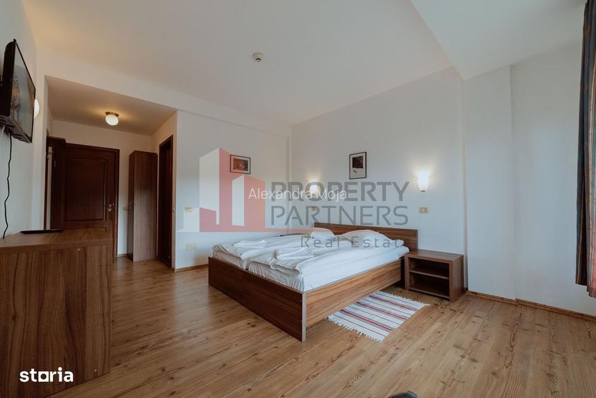 Pensiune in Bran, sat Poarta Afacere la cheie, locatie premium