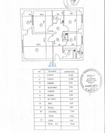 Nerva Traian-Decomandat, 80mp, monolit, anul 2000-Comision 0! - 9