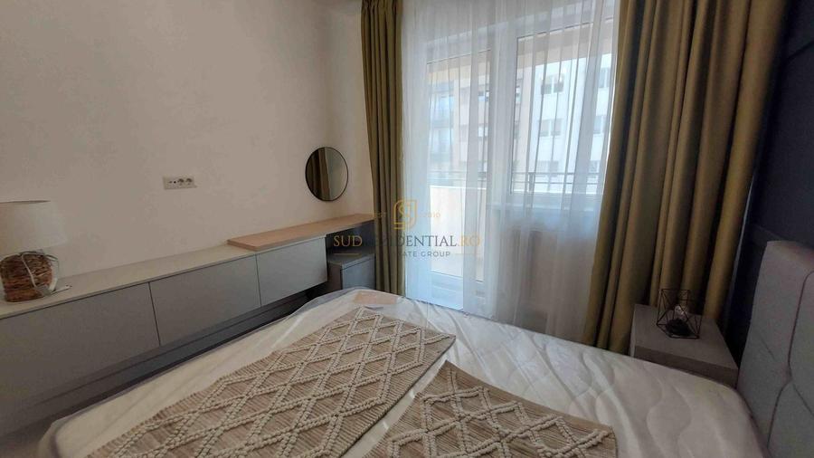 Apartament cu 2 camere semidecomandat, mobilat în Apărătorii Patriei