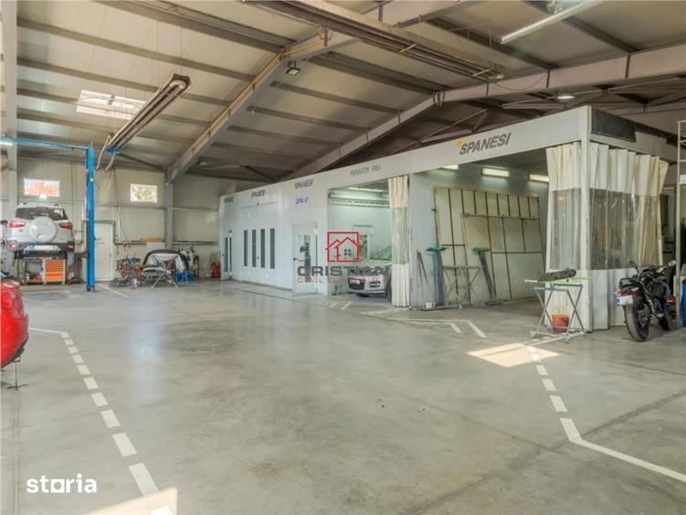 Inchiriere depozithalaspatiu industrial - SERVICE AUTO Domnesti - Cent - 10
