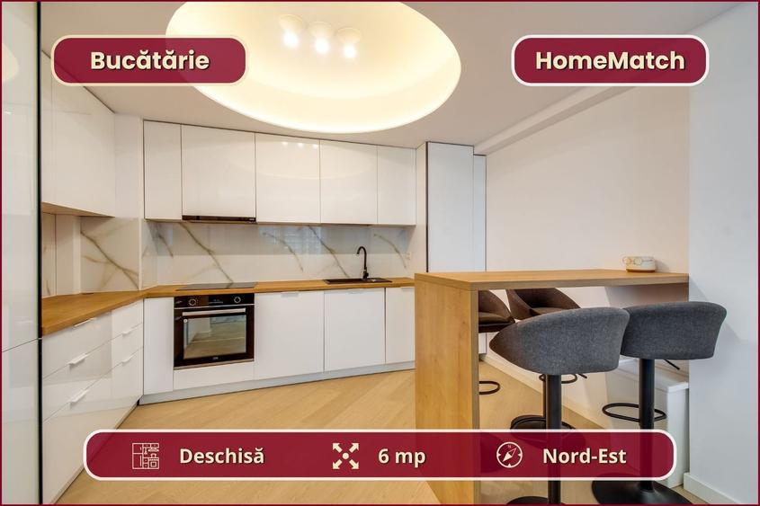 Apartament cu 3 camere decomandat, mobilat în Pipera