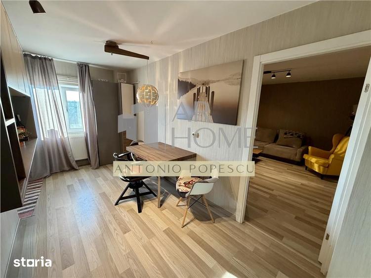Apartament cu 3 camere, mobilat în Democrației