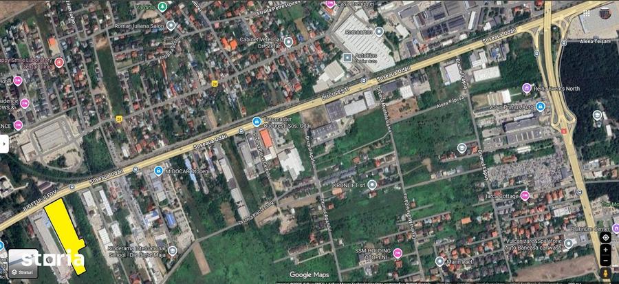 Teren de 12761 mp, în Băneasa