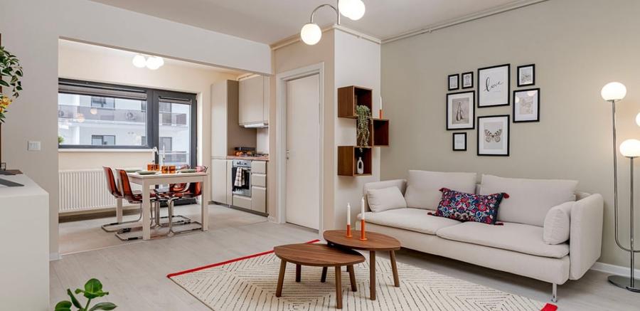 Apartament cu 3 camere decomandat în Basarabia