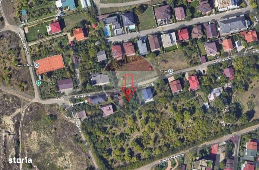 DE VANZARE Teren cu Proiect 2 Case , Intrarea Stegarului Sisesti - 9