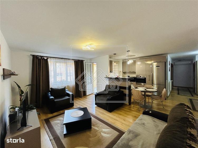 Apartament mobilat si utilat, 3 camere, balcon, zona Rahova - 2