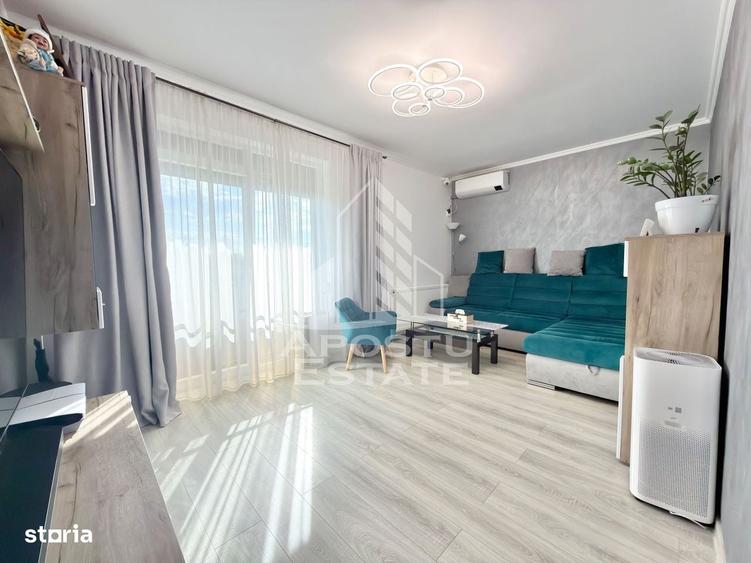 Apartament cu 3 camere decomandat, complet mobilat la parter in Giroc. - 8