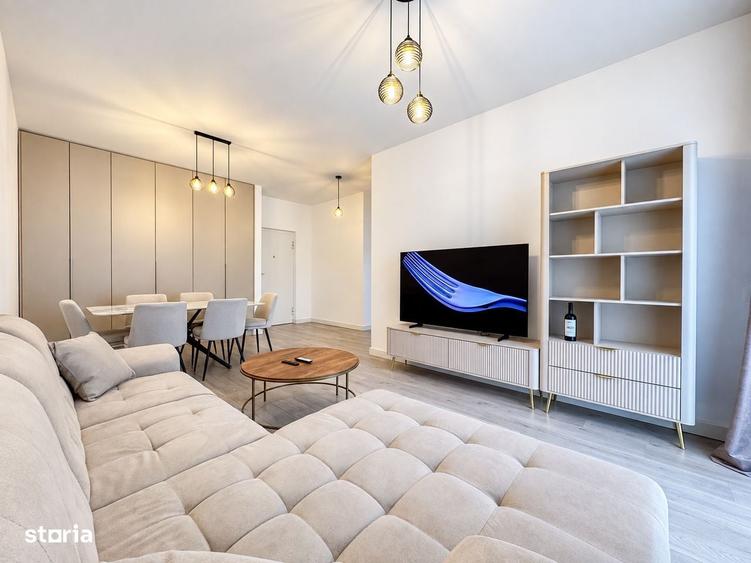 Apart 3 camere, Silk District, parcare subterana - 14