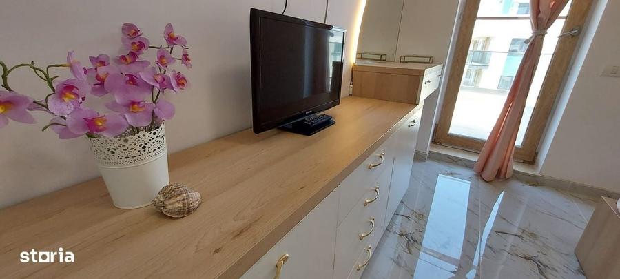Apartament 2 camere modern termen lung Mamaia Nord Hanul cu Peste - 9