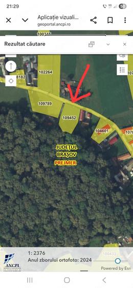 Teren de 1468 mp, în Lunca Calnicului