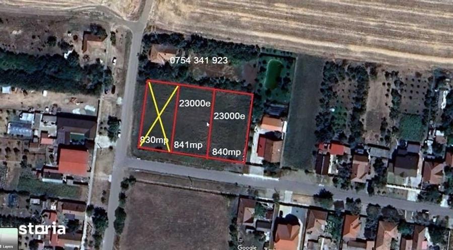 Casă cu 1 camere cu Teren 841 Mp în Tisa