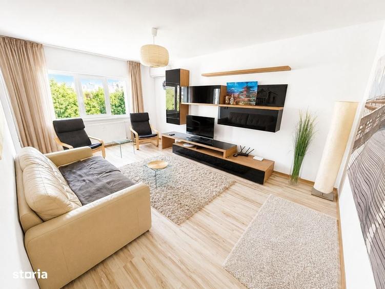 2 camere decomandat Aviatiei metrou Promenada 3/4 Renovat Complet NOU - 7