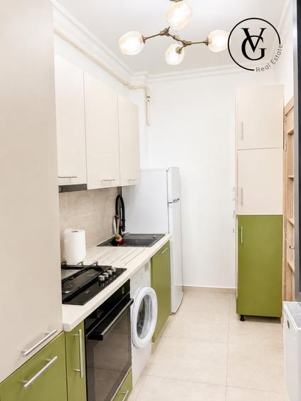 Apartament cu 2 camere decomandat, mobilat în Central
