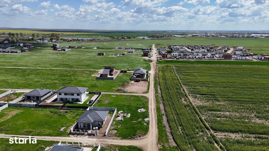 Teren intravilan GAZ+CURENT, aproape de Bucuresti, Berceni Ilfov - 1
