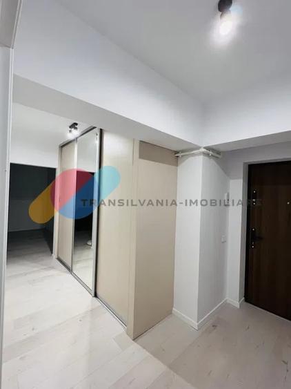 Apartament cu 2 camere semidecomandat, mobilat în Apahida