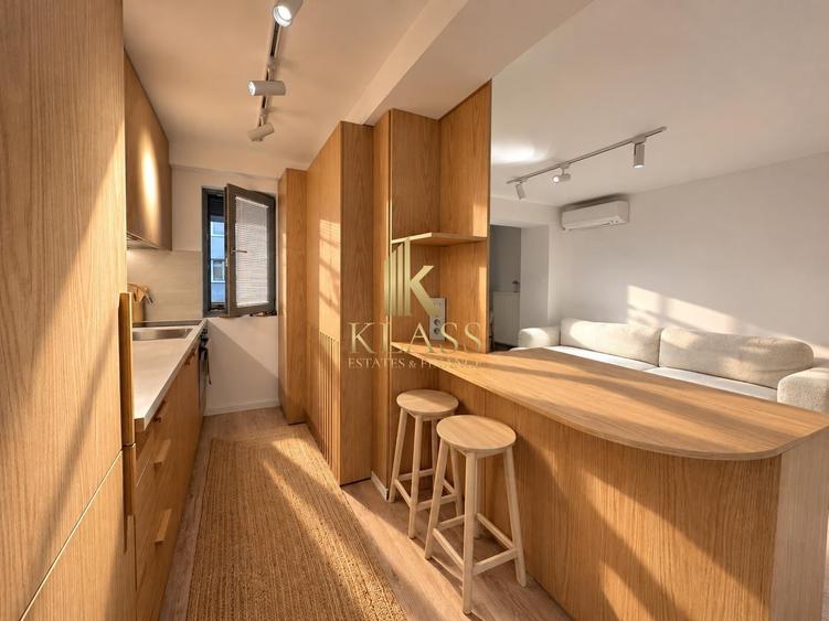 Apartament cu 2 camere semidecomandat, mobilat în Barbu Văcărescu