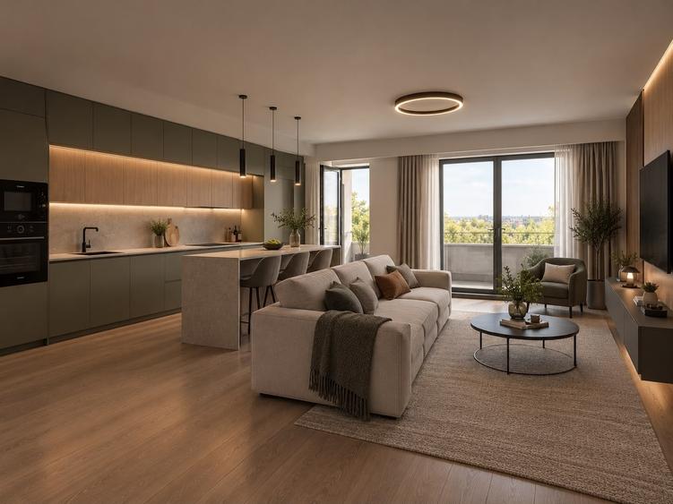 Apartament cu 3 camere în Splaiul Unirii
