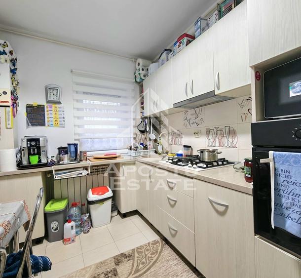 Apartament cu 2 camere semidecomandat, mobilat în Șag