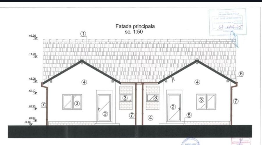 Casă cu 3 camere în Moșnița Nouă