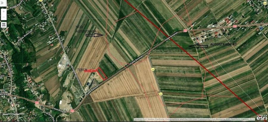 Teren agricol intravilan de 2400 mp, în Central