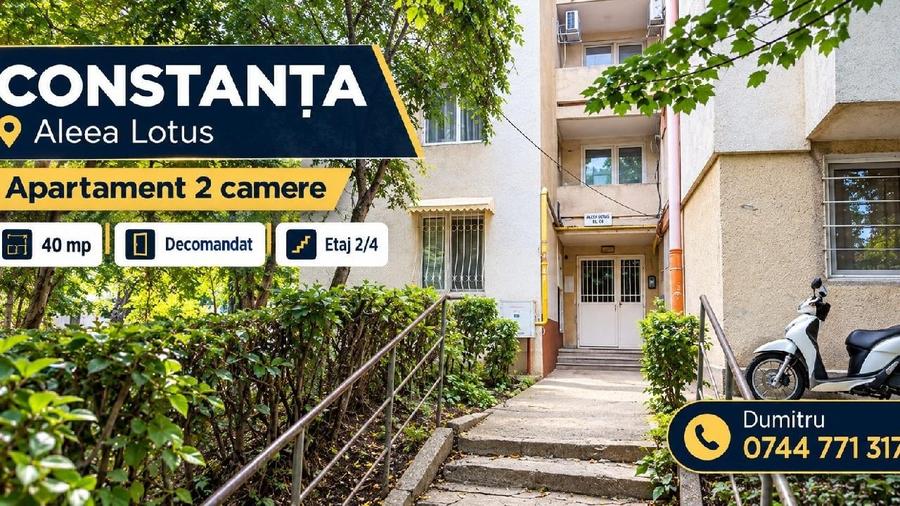 Apartament cu 2 camere decomandat în Tomis Nord