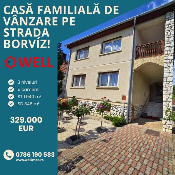 Casă individuală cu 5 camere cu Teren 1940 Mp în Periferie