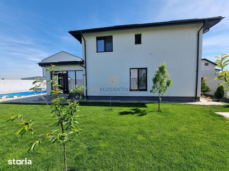 Vila individuala cu 5 camere si piscina, mobilata si utilata, Popesti - 16