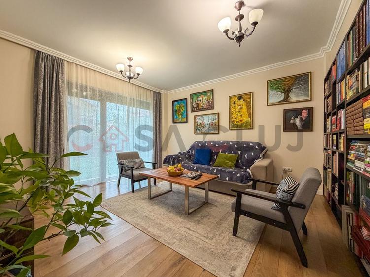 Apartament cu 3 camere decomandat, mobilat în Bună Ziua