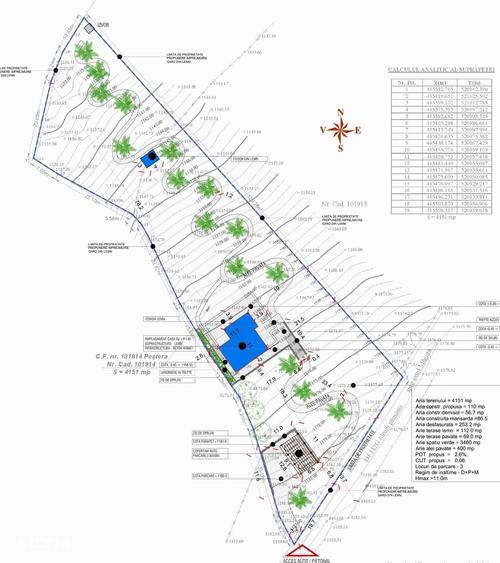 Teren intravilan 4.151 mp in Pe?tera (Moeciu), Proiect DTAC inclus - 7