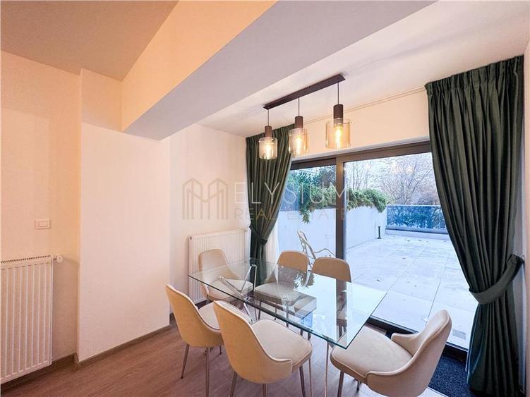 Apartament cu 3 camere semidecomandat, mobilat în Floreasca