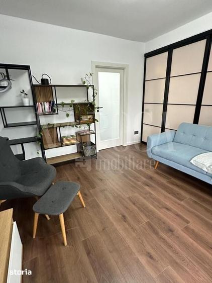 Apartament cu 2 camere semidecomandat în Gruia