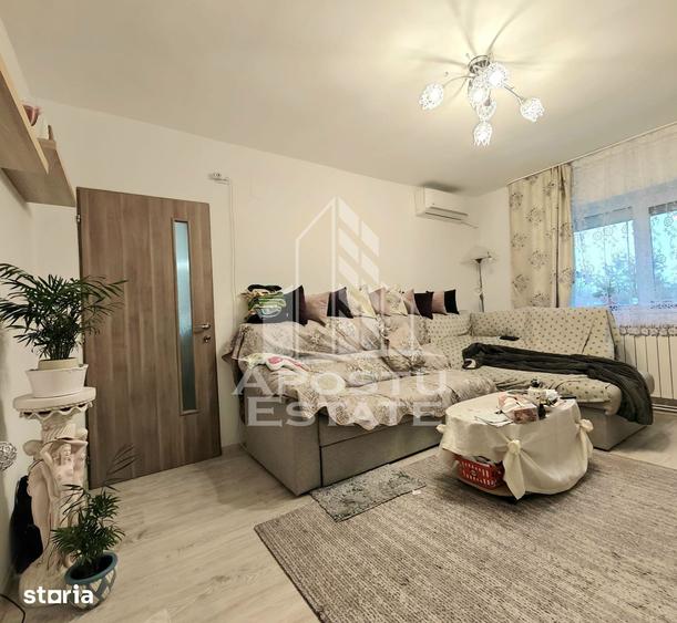 Apartament cu 2 camere semidecomandat în Șag