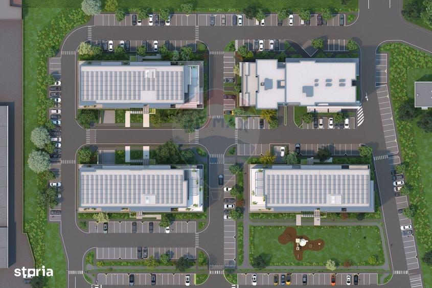 Apartament cu 4 camere în Noua