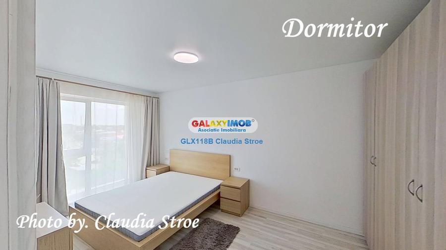 Apartament cu 2 camere semidecomandat, mobilat în Viilor