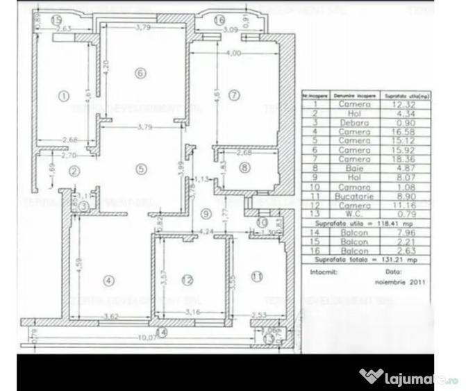 Apartament cu 6 camere decomandat în Ultracentral