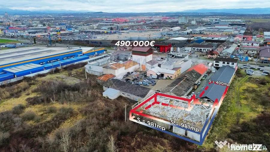 Spațiu comercial, de 900 mp, în Exterior Sud