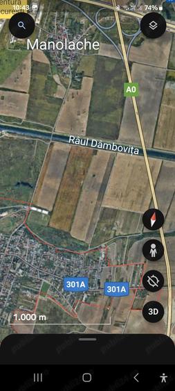 Teren de 5000 mp, în Glina