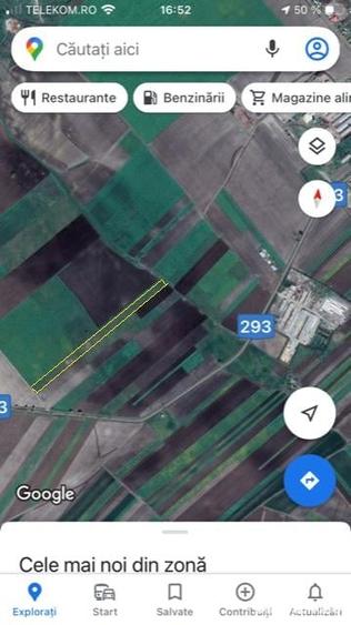 Teren de 16600 mp, în Havârna