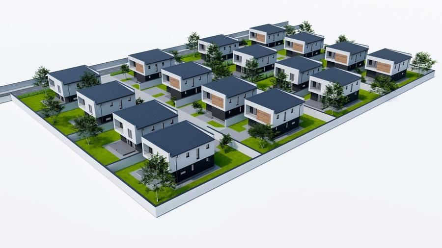 Casă individuală cu 4 camere cu Teren 375 Mp în Tunari