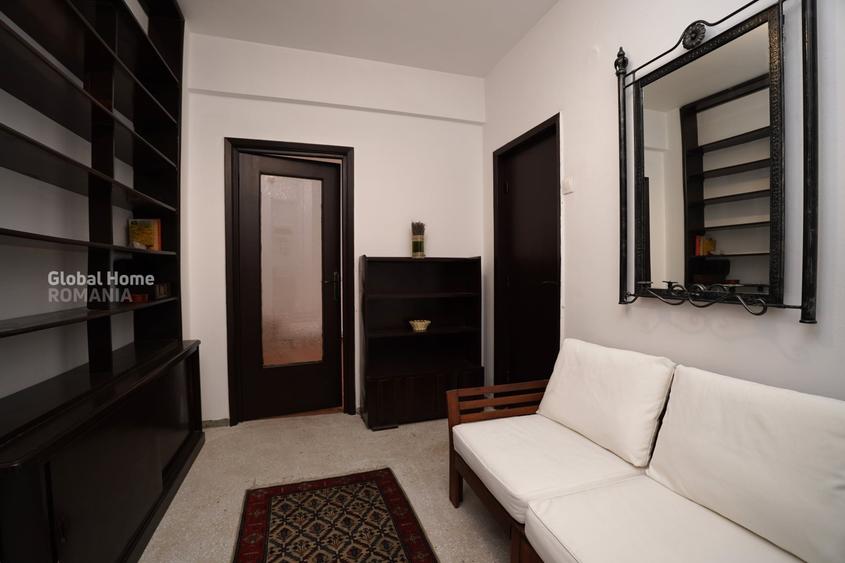 Apartament cu 3 camere circular, mobilat în Universitate