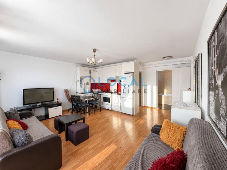 Apartament cu 2 camere semidecomandat, mobilat în Mărăști