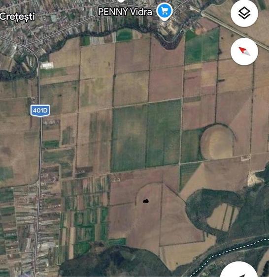 Teren de 17200 mp, în Vidra
