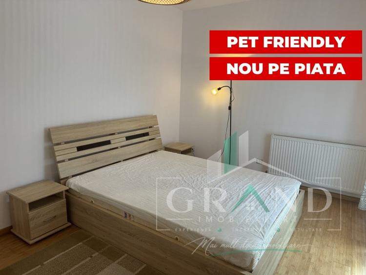 Apartament cu 2 camere semidecomandat, mobilat în Borhanci