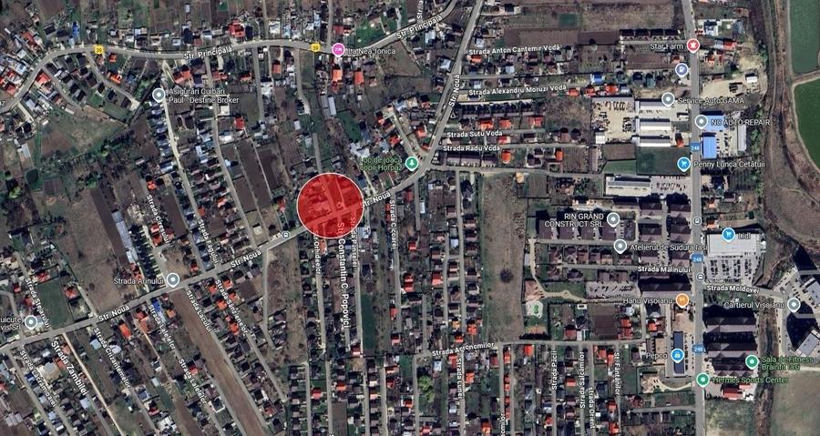 Teren Construcții intravilan de 1000 mp, în Valea Adâncă