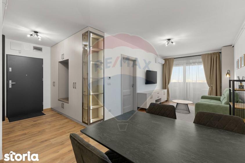 Apartament cu 2 camere, mobilat în Central