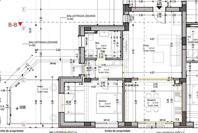 Apartament cu 2 camere decomandat în Unirii