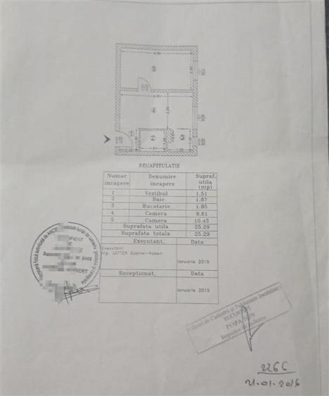 Apartament cu 2 camere circular în Berceni